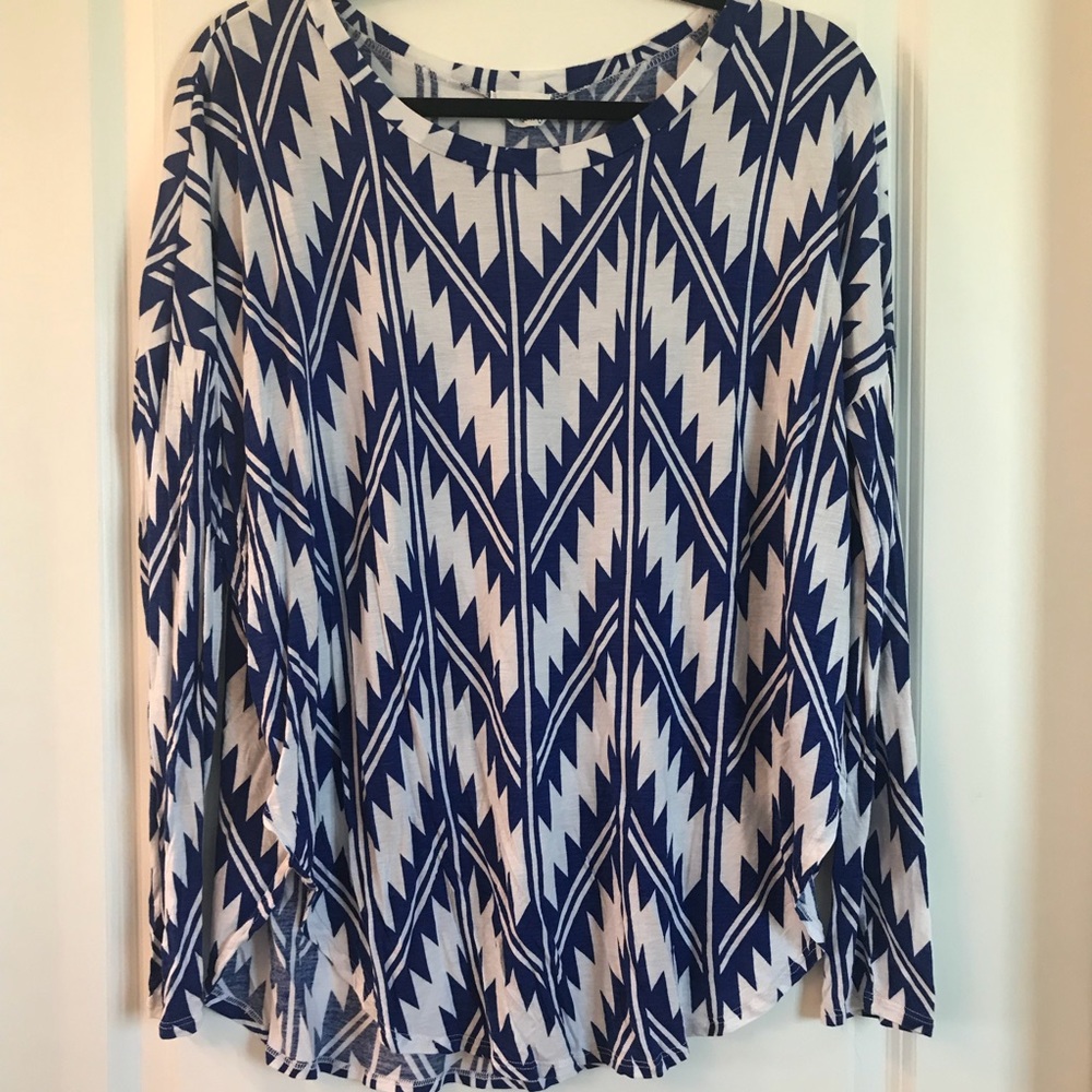 Blue & White Tunic